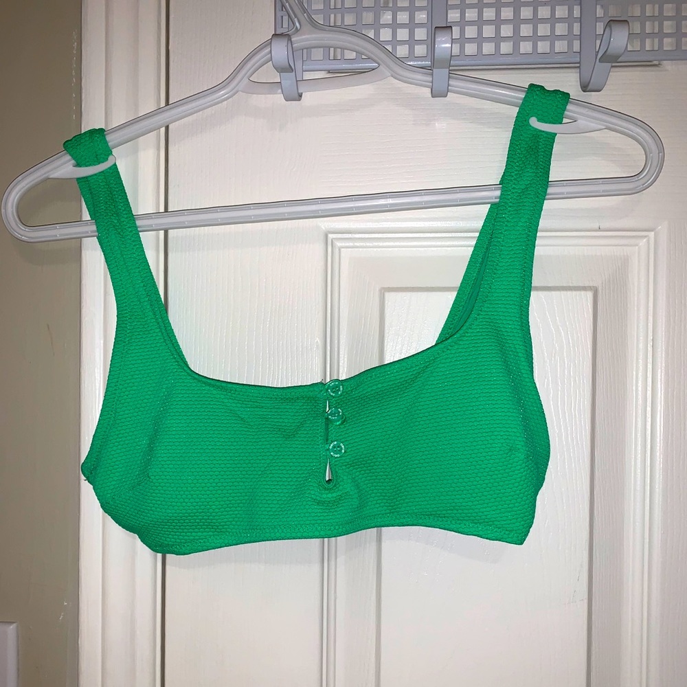 Scoop swim top